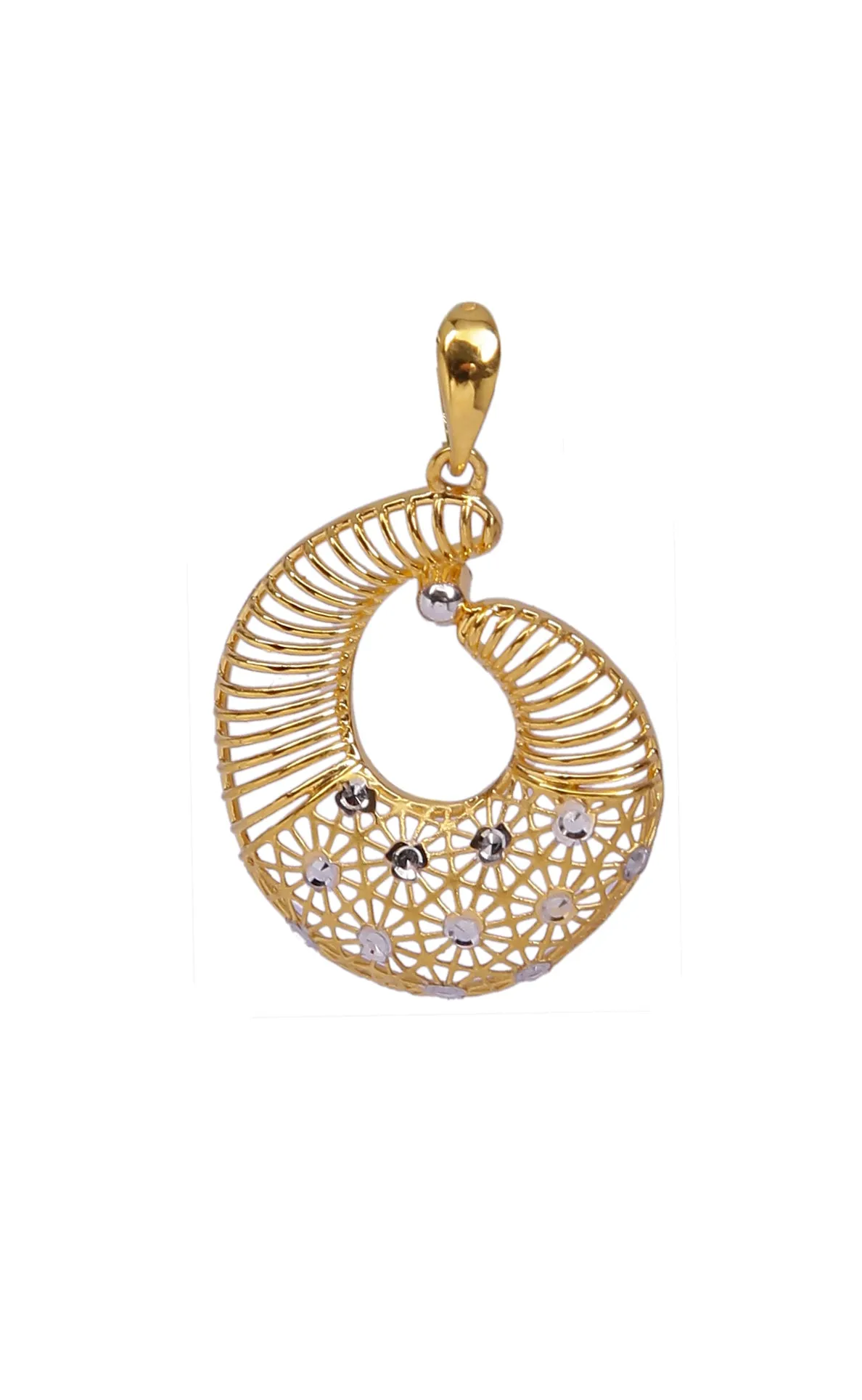 22 KT Designer Gold  Pendant Set (D138)