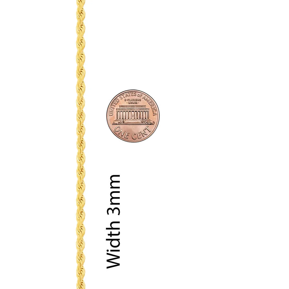 3mm Rope Chain