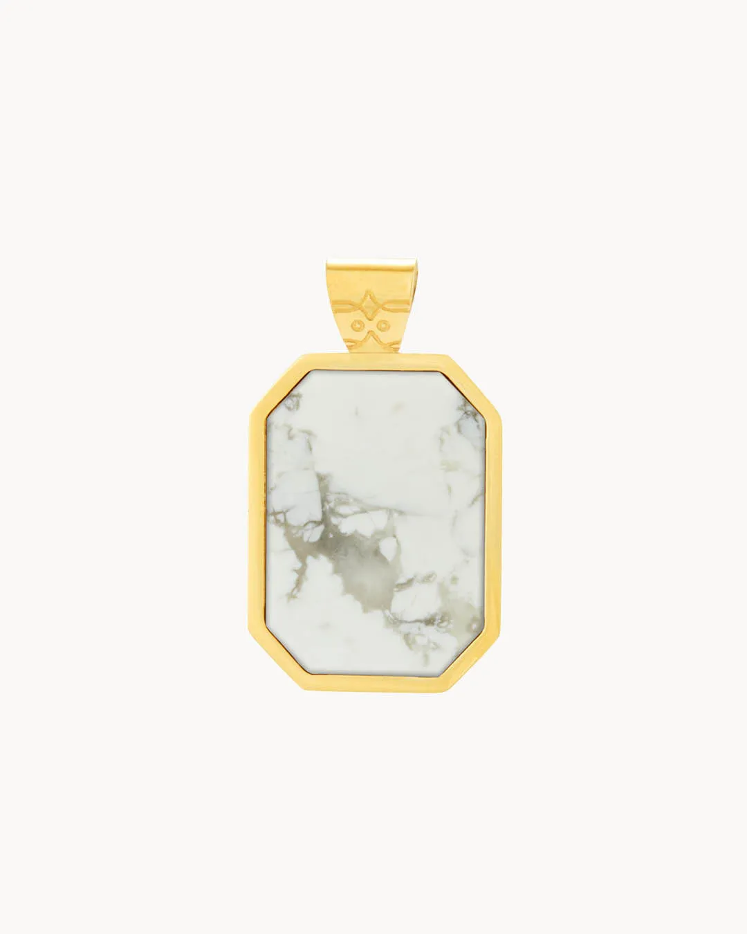 Ambition Octagon Pendant, Gold