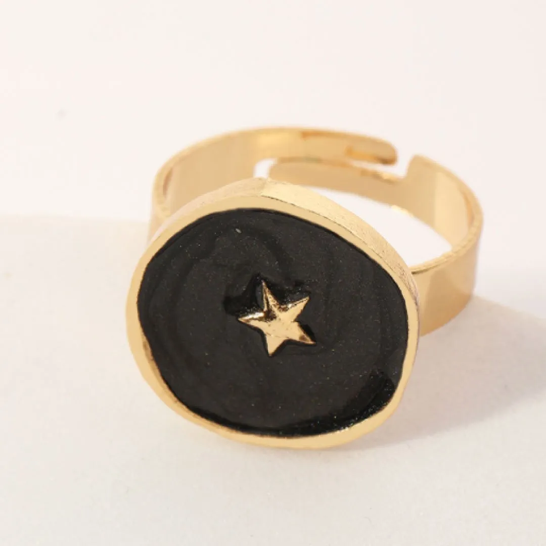ClaudiaG Collection Astral Ring in White