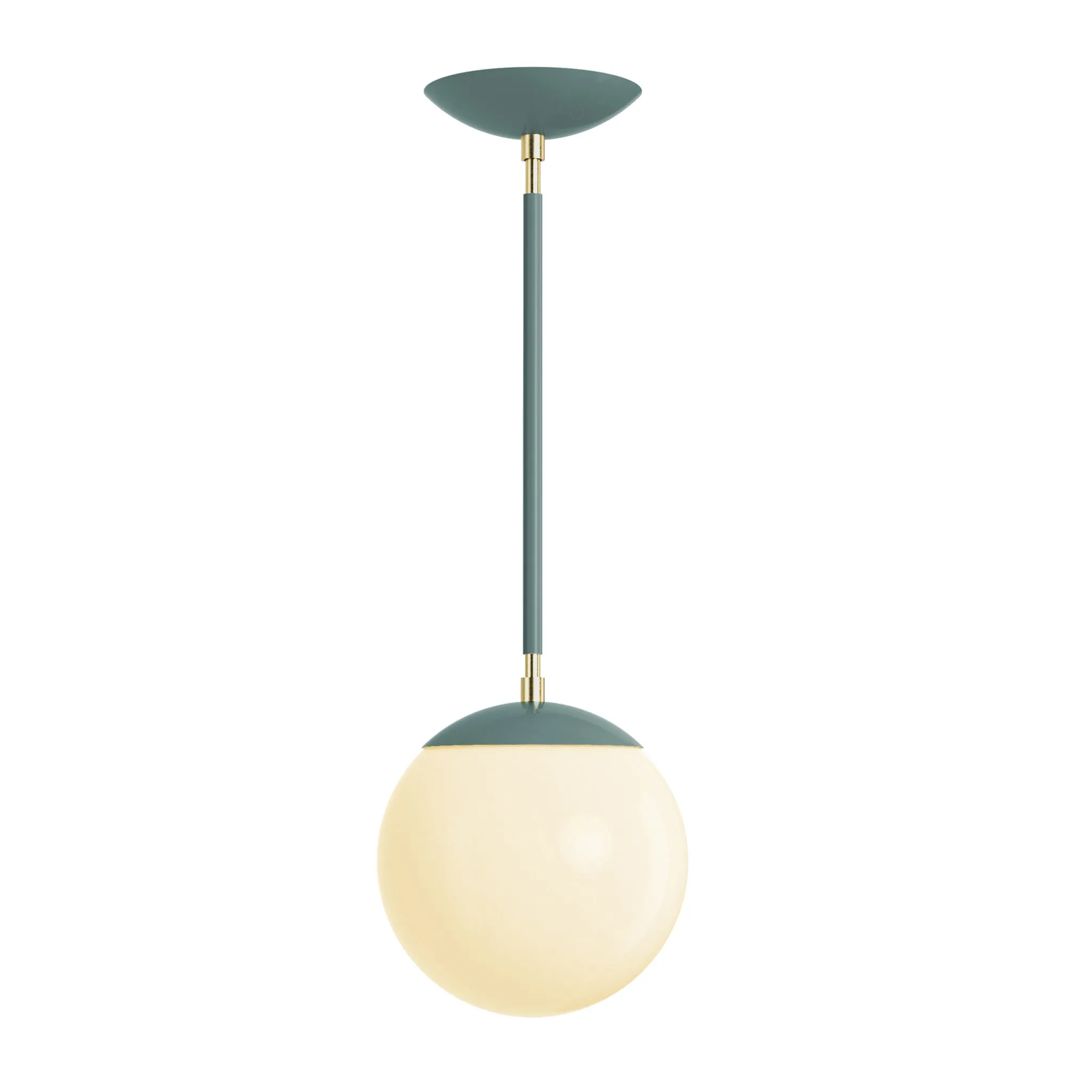 Color Cap Pendant 8"