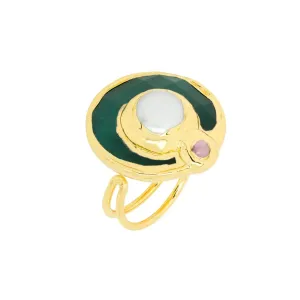 Gaia Ring Green