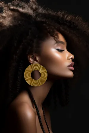 Geometric Hoop Earrings