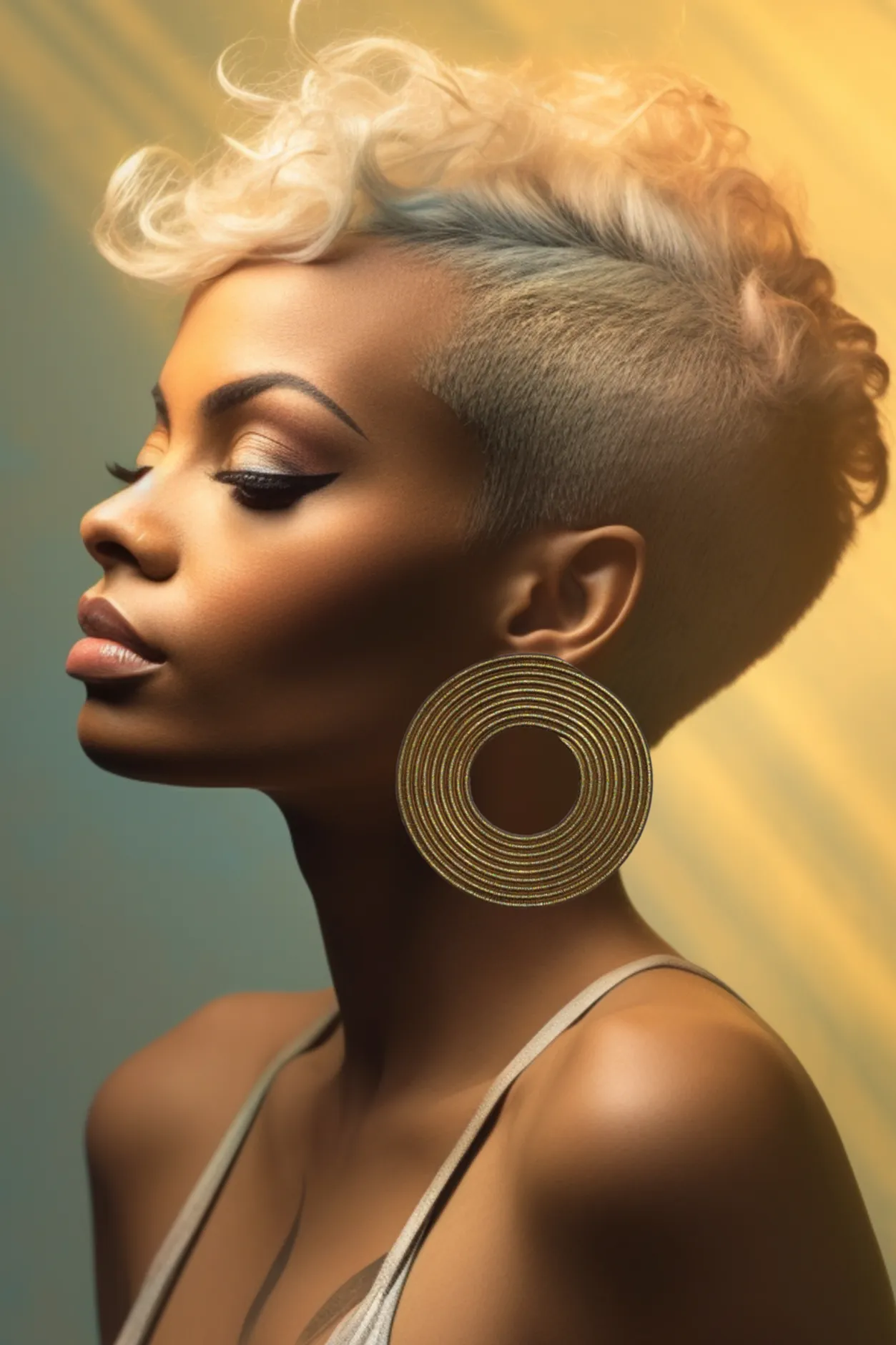 Geometric Hoop Earrings