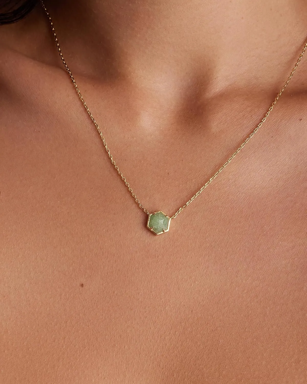 PAVOI 14K Gold Plated Gemstone Pendant Necklace | Dainty Chain Necklaces for Women | Amethyst, Onyx, Green Fluorite, Labradorite, Pearl, Rose Quartz, Agate, Sodalite, Turquoise Gemstone Pendants