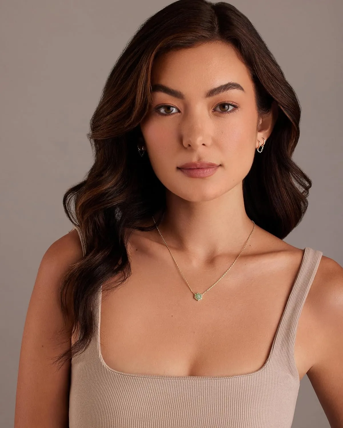 PAVOI 14K Gold Plated Gemstone Pendant Necklace | Dainty Chain Necklaces for Women | Amethyst, Onyx, Green Fluorite, Labradorite, Pearl, Rose Quartz, Agate, Sodalite, Turquoise Gemstone Pendants